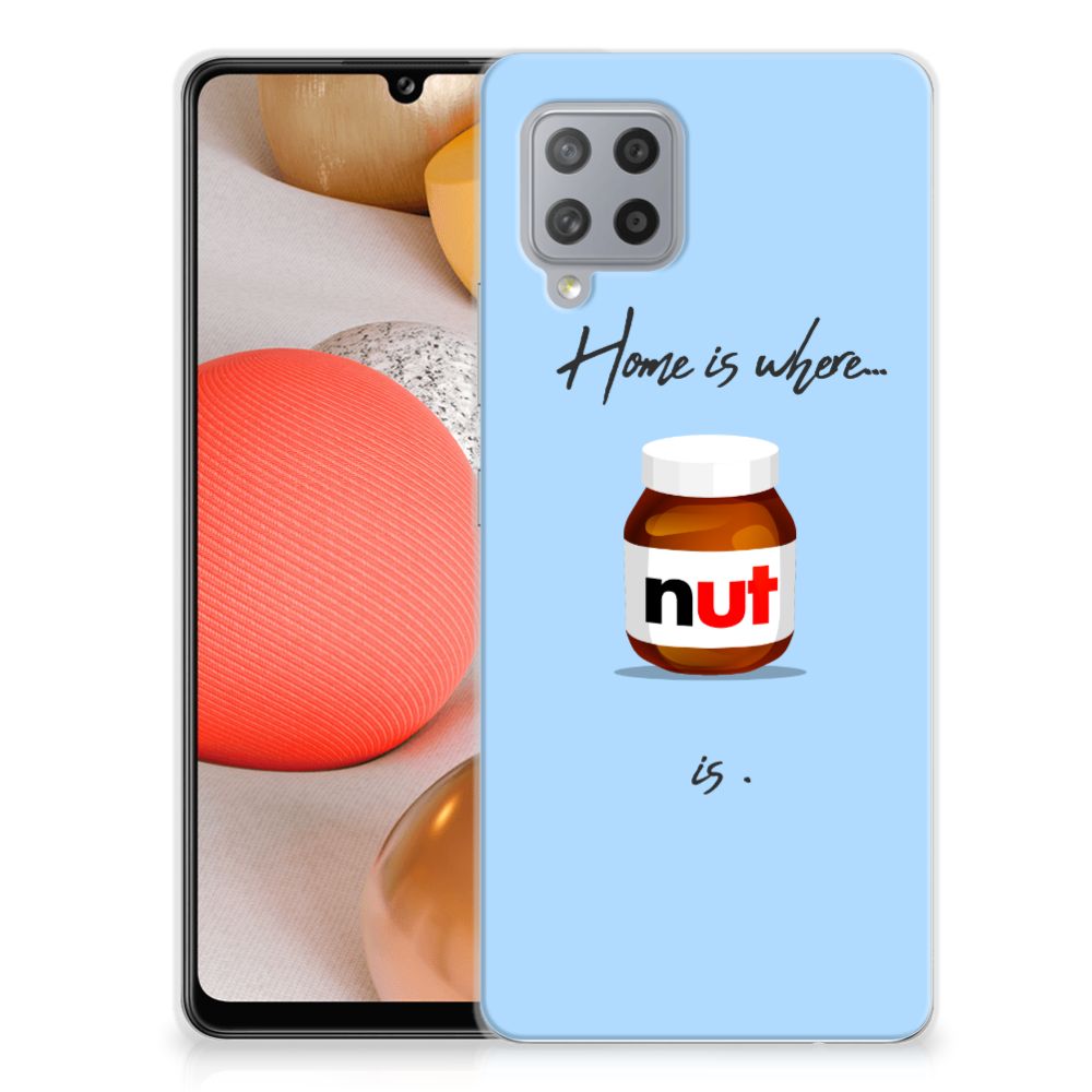 Samsung Galaxy A42 Siliconen Case Nut Home