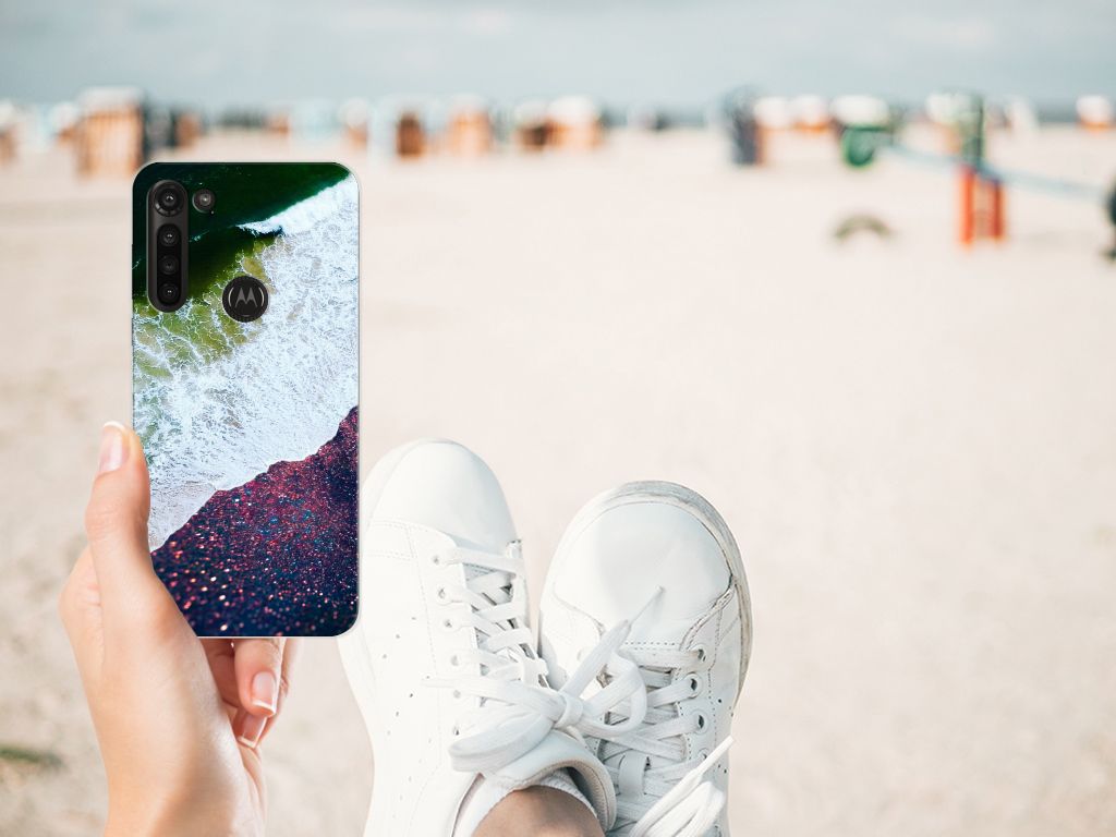 Motorola Moto G8 Power TPU Hoesje Sea in Space B2C Telecom