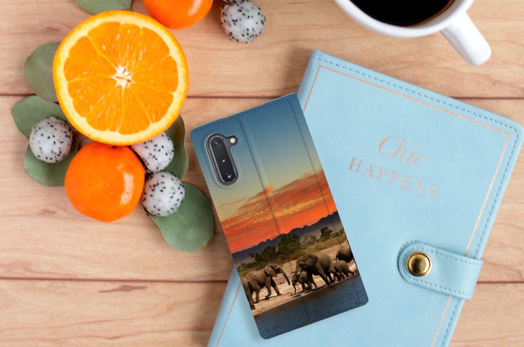 Samsung Galaxy Note 10 Hoesje maken Olifanten