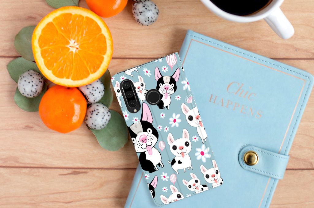 Huawei P30 Lite New Edition Hoesje maken Hondjes