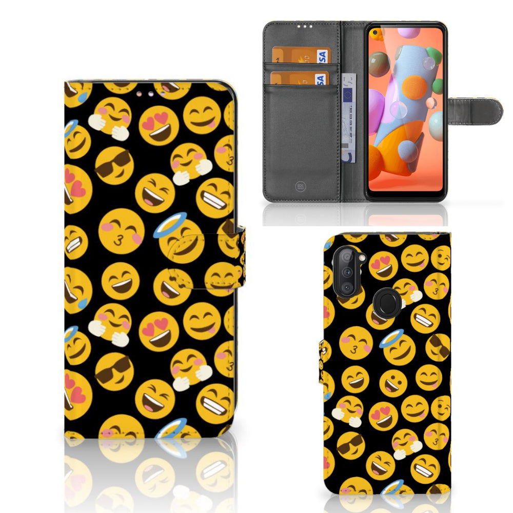 Samsung Galaxy M11 | A11 Telefoon Hoesje Emoji