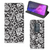 Motorola One Zoom Smart Cover Black Flowers - B2C Telecom