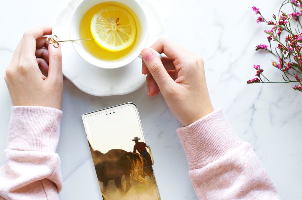 Motorola Moto G10 | G20 | G30 Telefoonhoesje met Pasjes Design Cowboy
