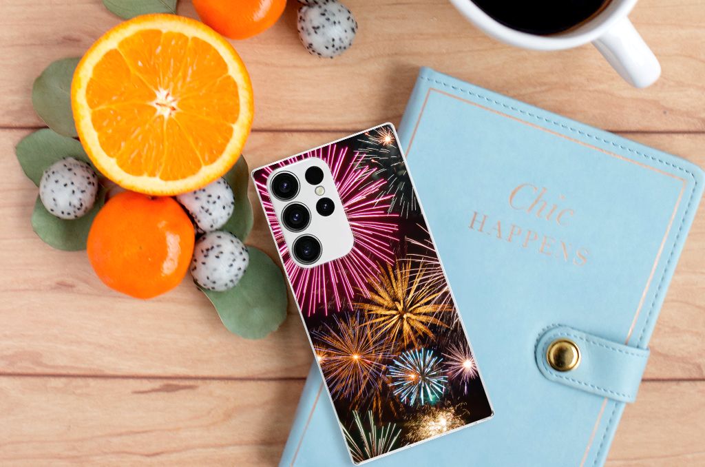 Samsung Galaxy S23 Ultra Silicone Back Cover Vuurwerk B2C Telecom