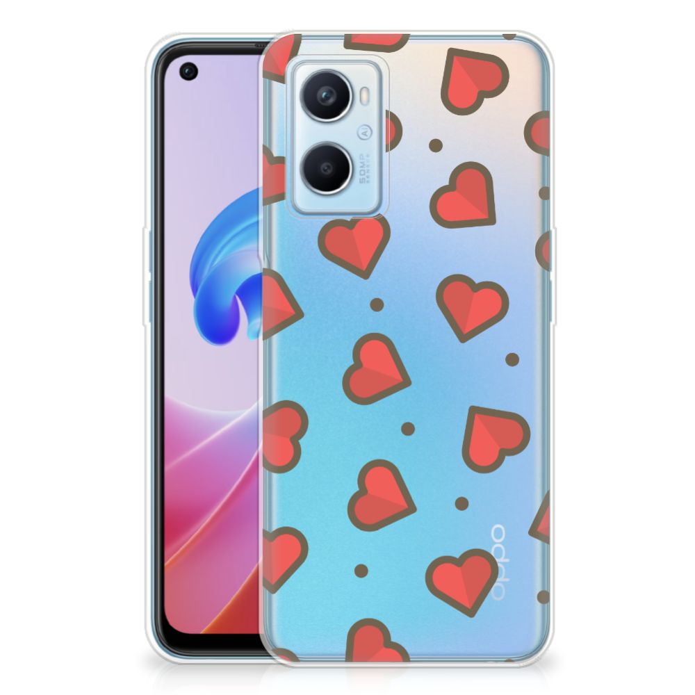 OPPO A96 | OPPO A76 TPU bumper Hearts B2C Telecom