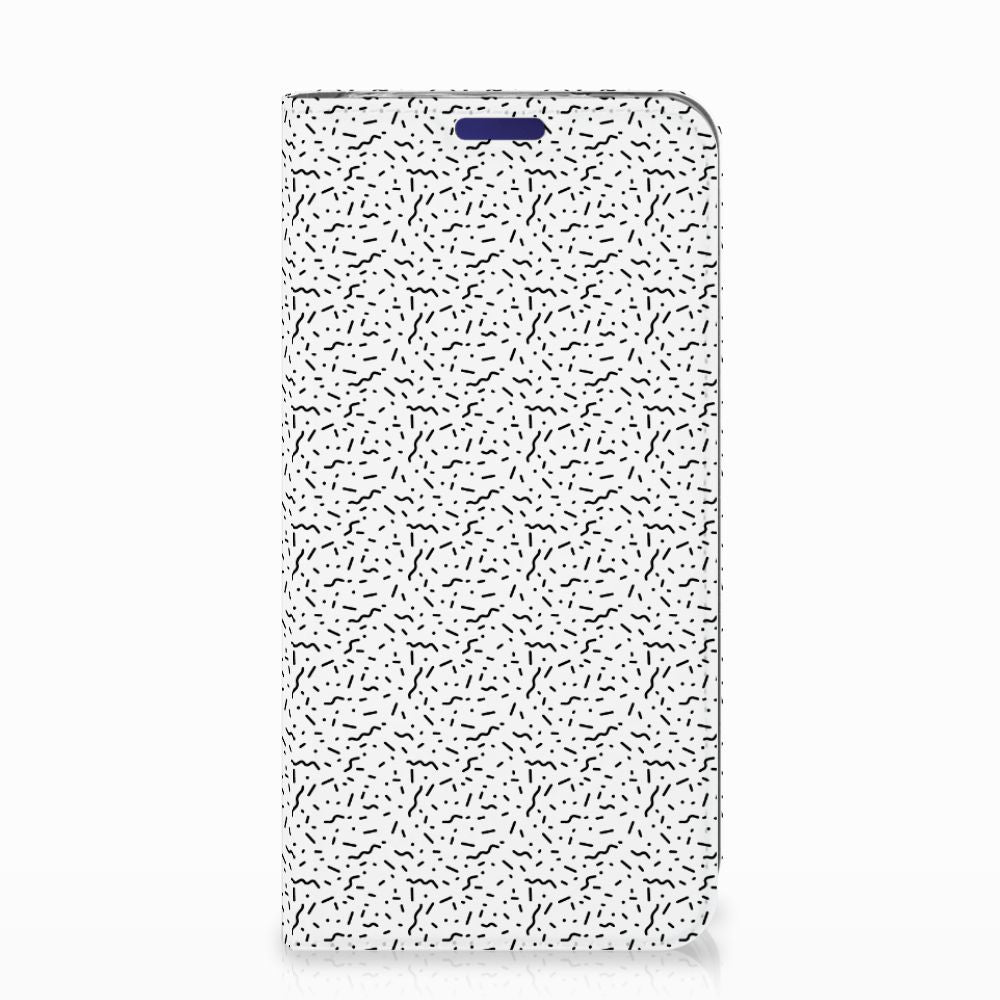 Samsung Galaxy S10e Hoesje met Magneet Stripes Dots