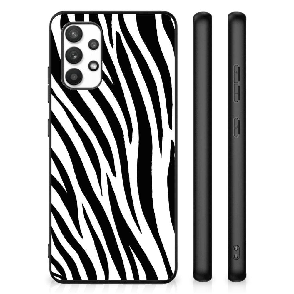 Samsung Galaxy A32 4G | A32 5G Enterprise Editie Dierenprint Telefoonhoesje Zebra B2C Telecom