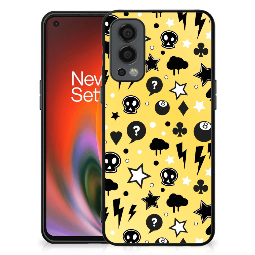 Telefoonhoesje OnePlus Nord 2 Punk Geel