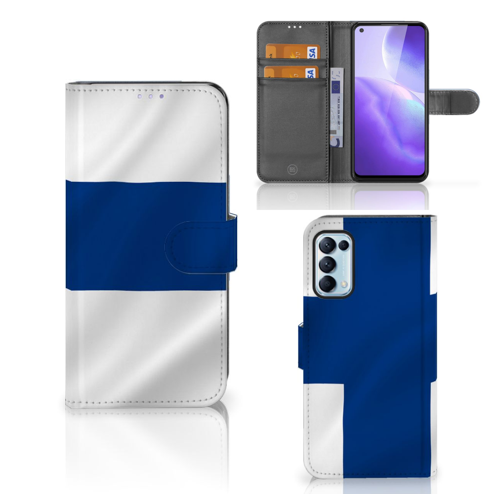 OPPO Find X3 Lite Bookstyle Case Finland