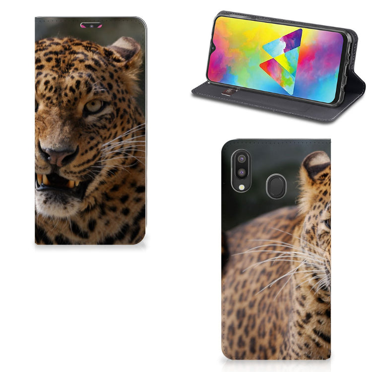 Samsung Galaxy M20 Hoesje maken Luipaard