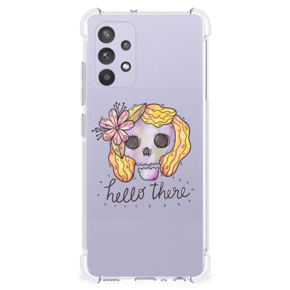 Extreme Case Samsung Galaxy A32 4G | A32 5G Enterprise Editie Boho Skull B2C Telecom