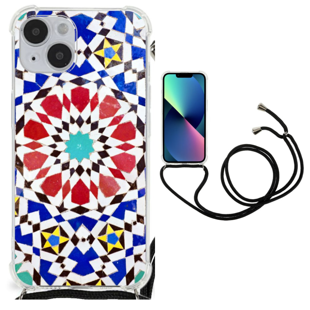 iPhone 14 Plus Anti-Shock Hoesje Mozaïek