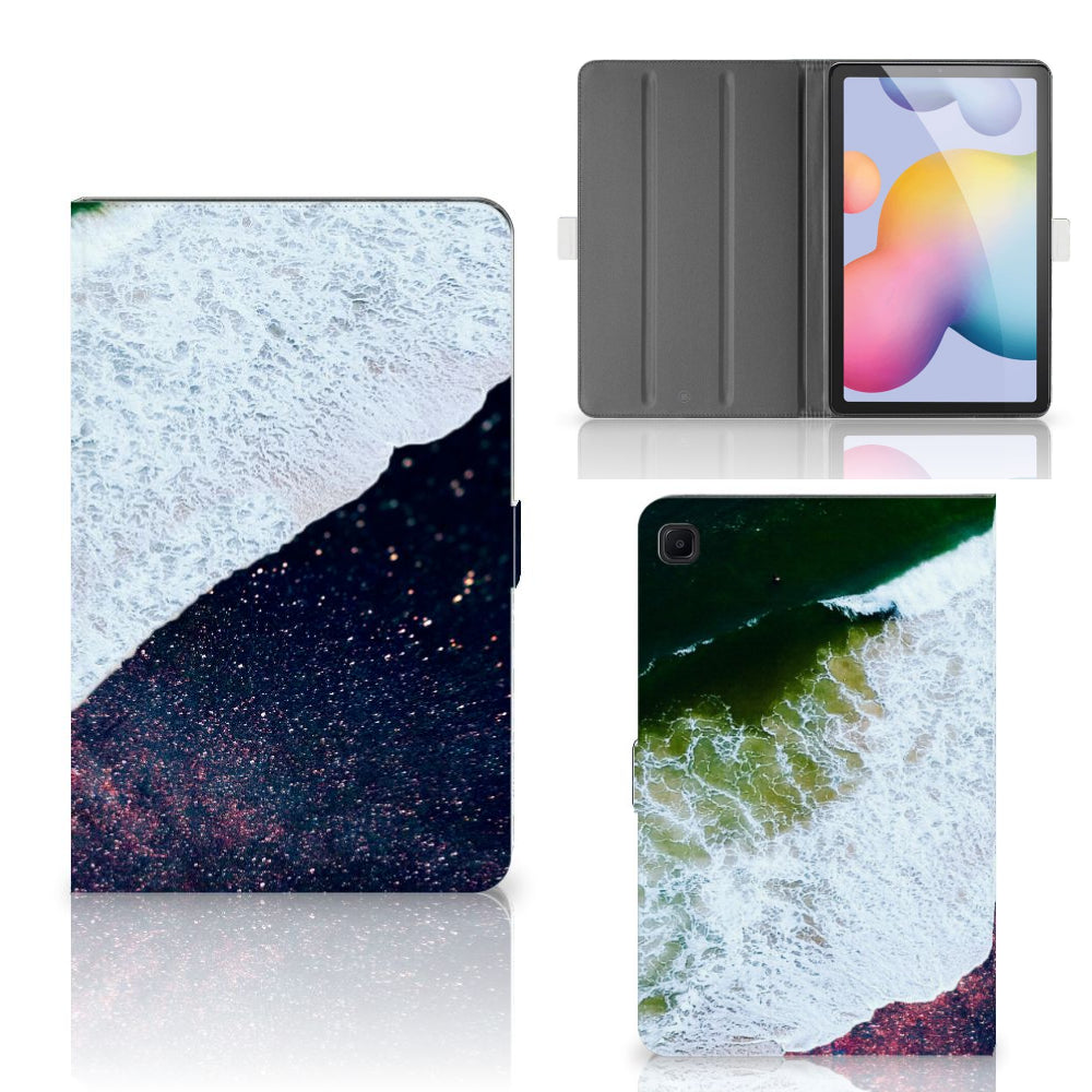Samsung Galaxy Tab S6 Lite | S6 Lite (2022) Tablet Beschermhoes Sea in Space