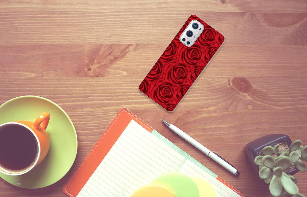 OnePlus 9 Pro TPU Case Red Roses B2C Telecom