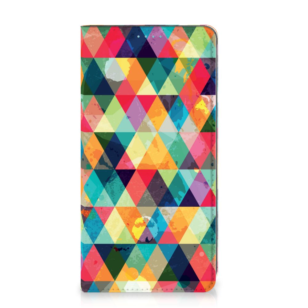 Samsung Galaxy A53 Hoesje met Magneet Geruit