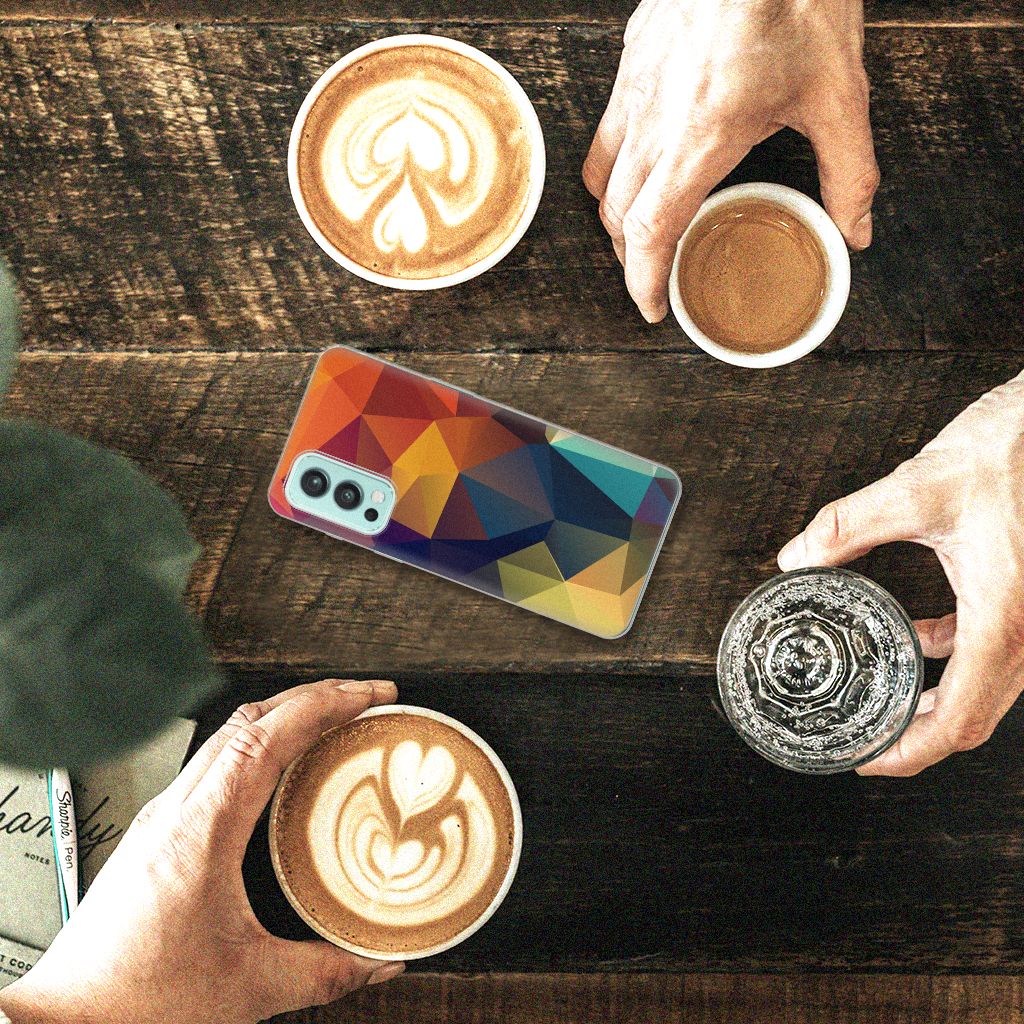 OnePlus Nord 2 5G TPU Hoesje Polygon Color B2C Telecom