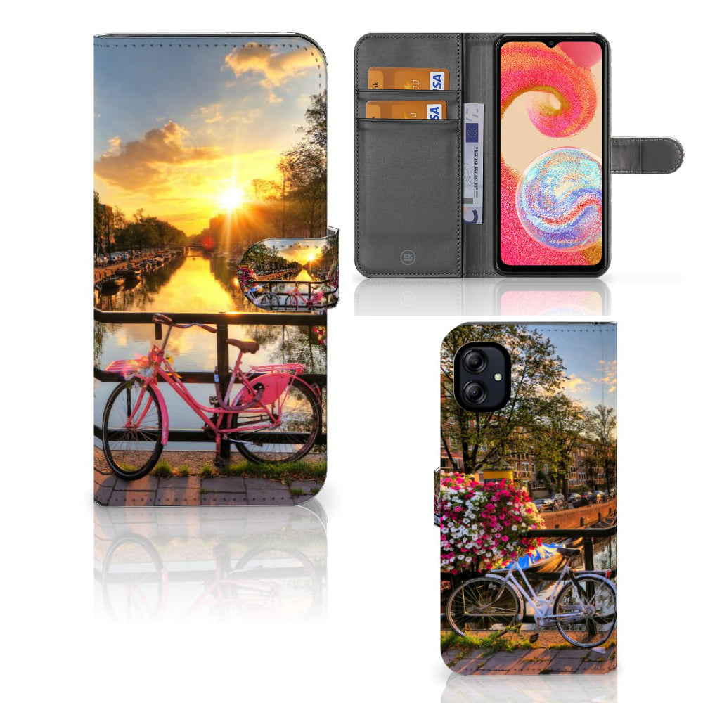 Samsung Galaxy A04e Flip Cover Amsterdamse Grachten