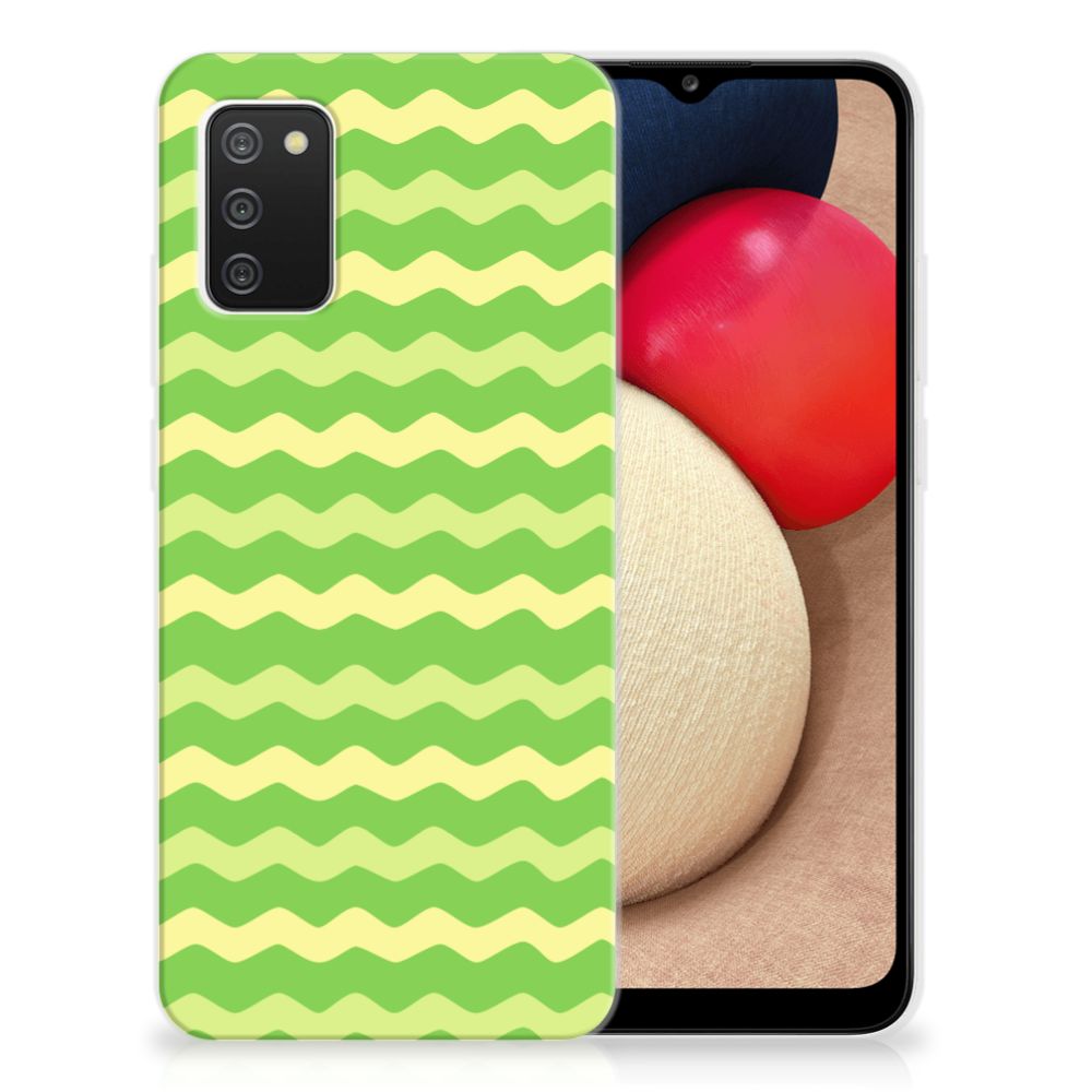 Samsung Galaxy A02s TPU bumper Waves Green B2C Telecom