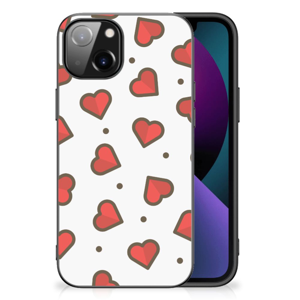 Apple iPhone 13 Back Case Hearts B2C Telecom