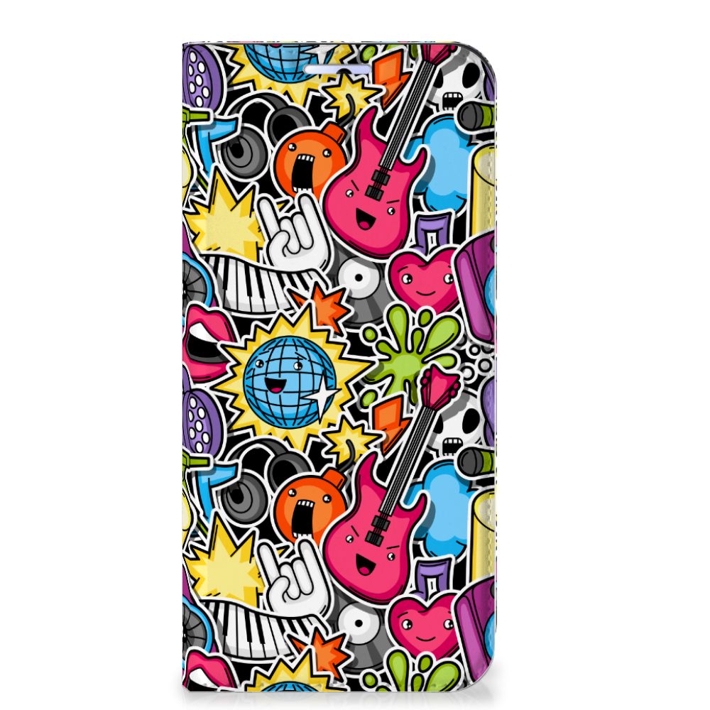 Motorola Moto G31 | G41 Hippe Standcase Punk Rock - B2C Telecom