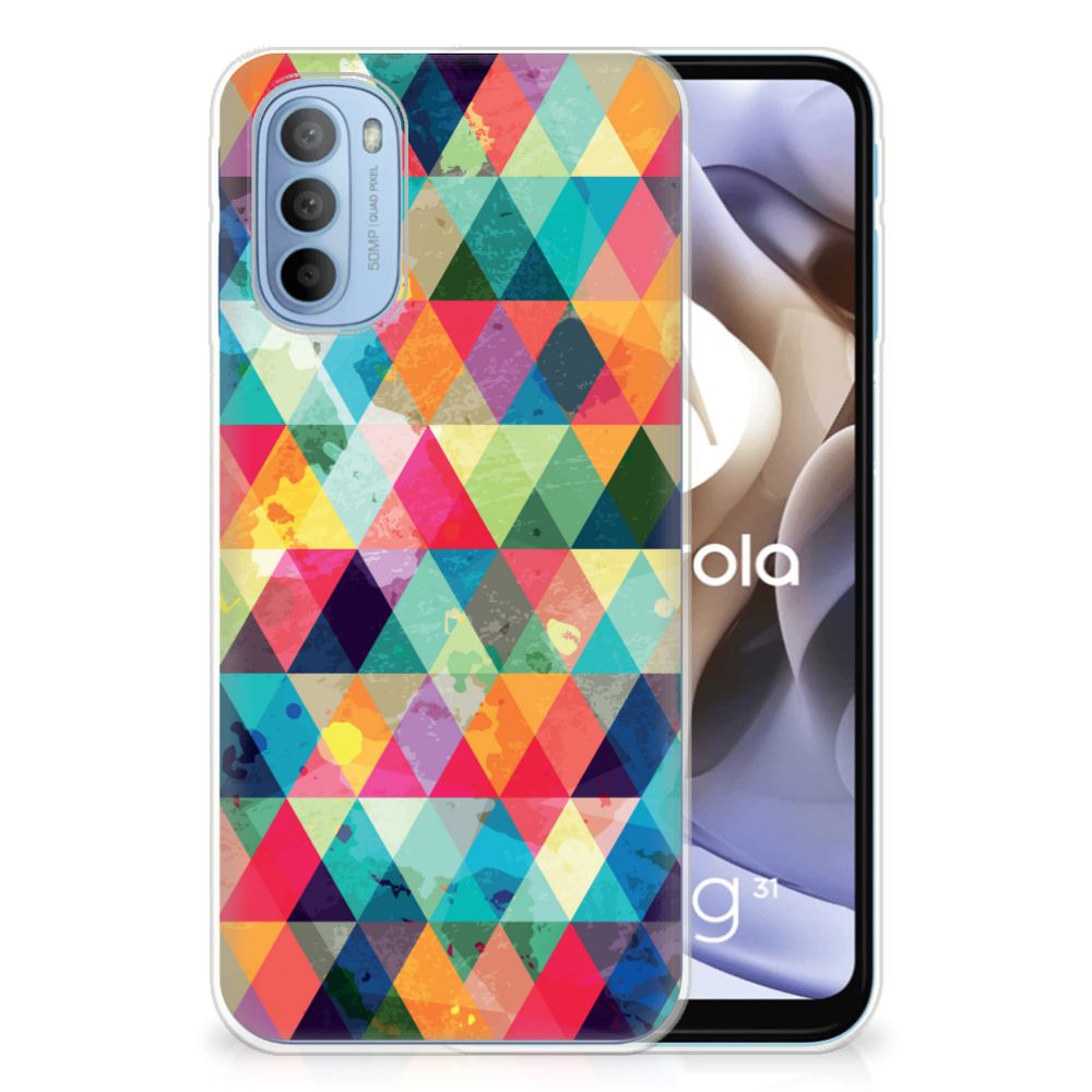 Motorola Moto G31 | G41 TPU bumper Geruit B2C Telecom