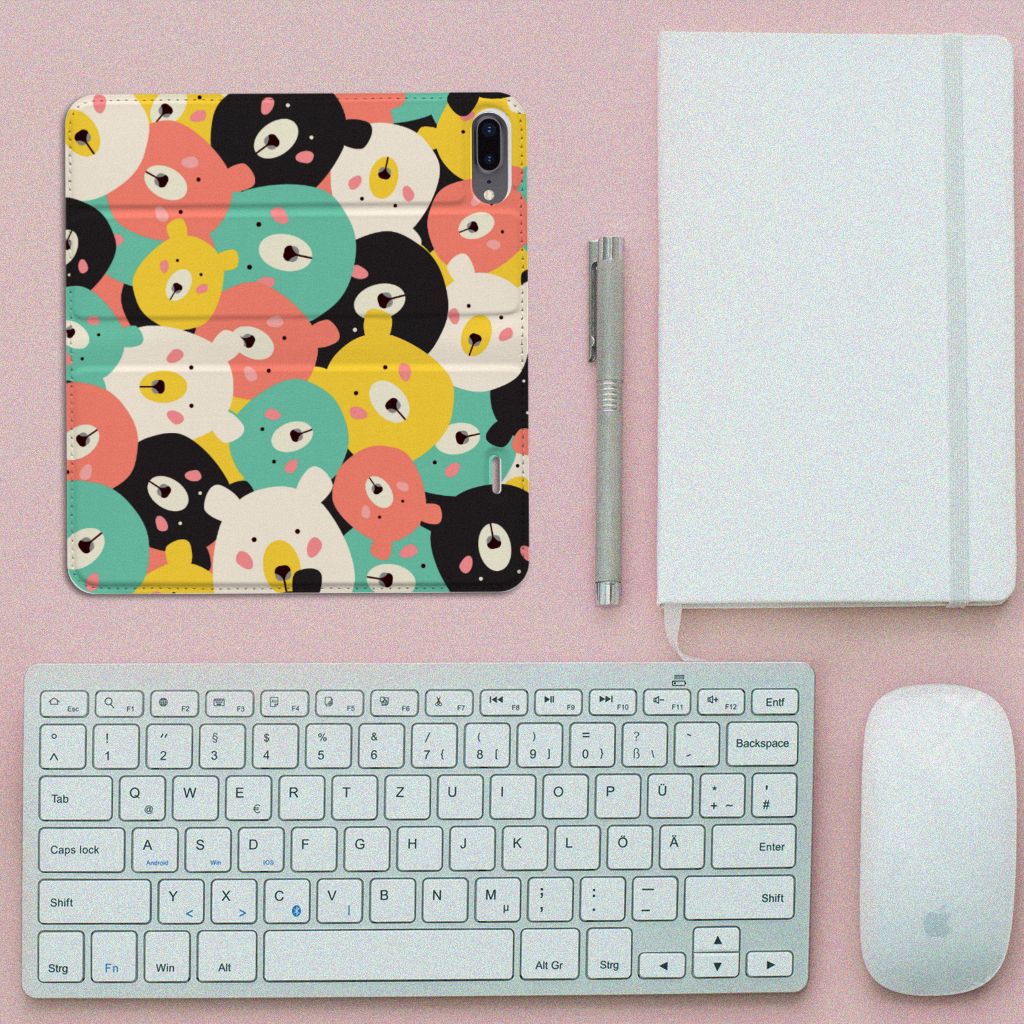 Apple iPhone 7 Plus | 8 Plus Magnet Case Bears