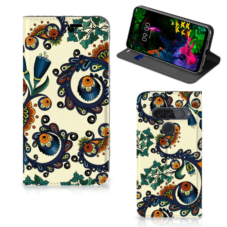 Telefoon Hoesje LG G8s Thinq Barok Flower