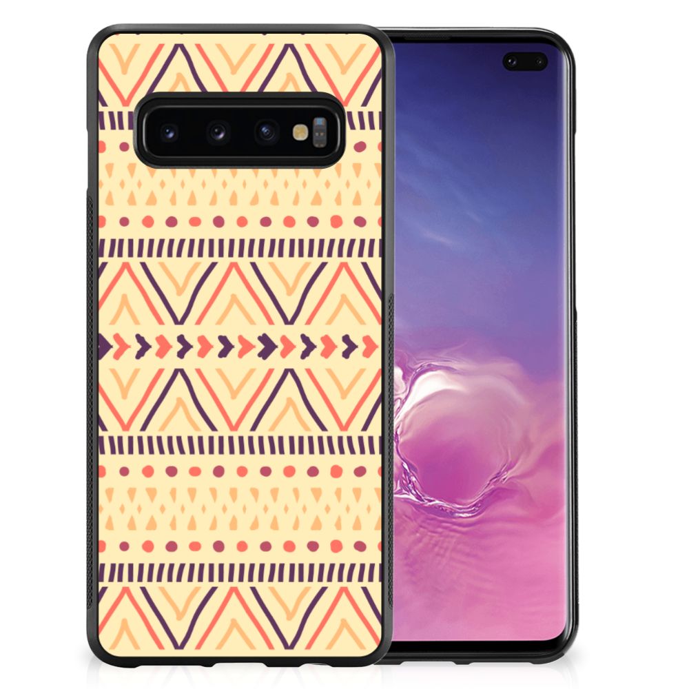 Samsung Galaxy S10+ Bumper Case Aztec Yellow
