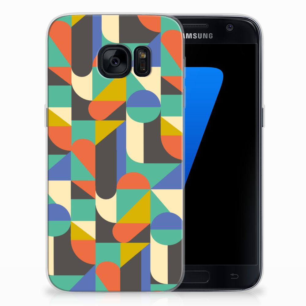 Samsung Galaxy S7 TPU bumper Funky Retro