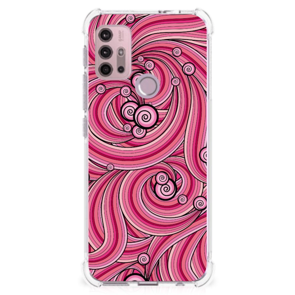 Motorola Moto G30 | G20 | G10 Back Cover Swirl Pink B2C Telecom