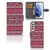 Samsung Galaxy S22 Telefoon Hoesje Aztec Paars