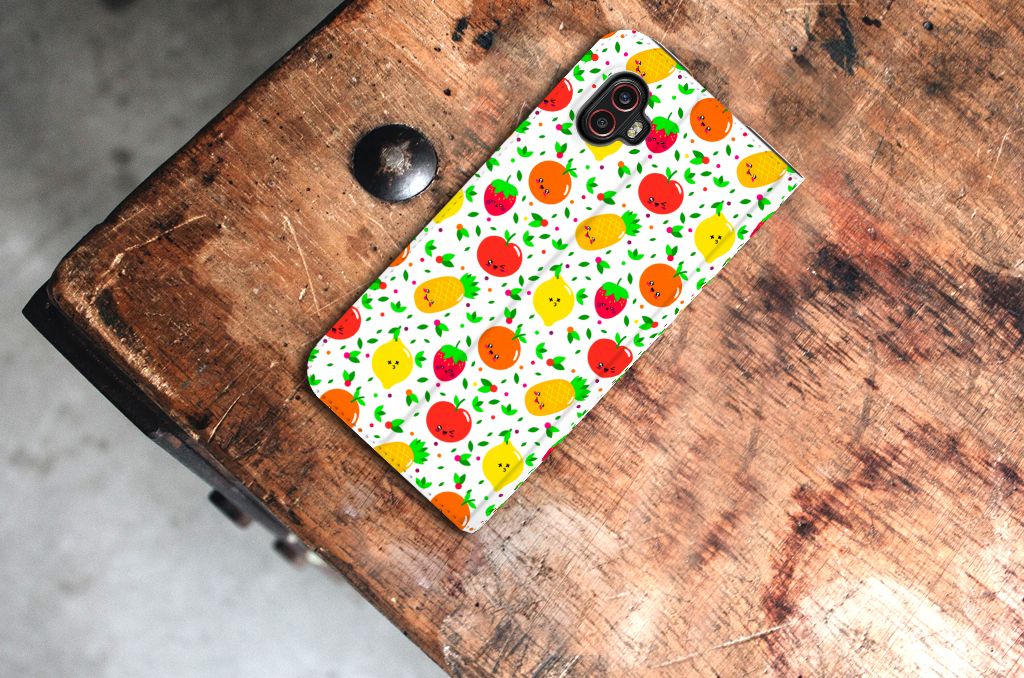 Samsung Galaxy Xcover 6 Pro Flip Style Cover Fruits - B2C Telecom