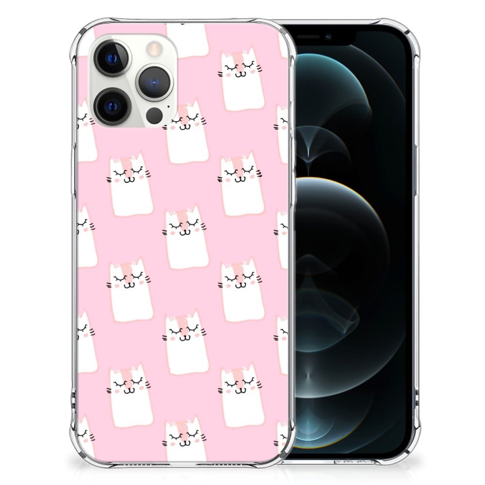 iPhone 12 Pro Max Case Anti-shock Sleeping Cats B2C Telecom