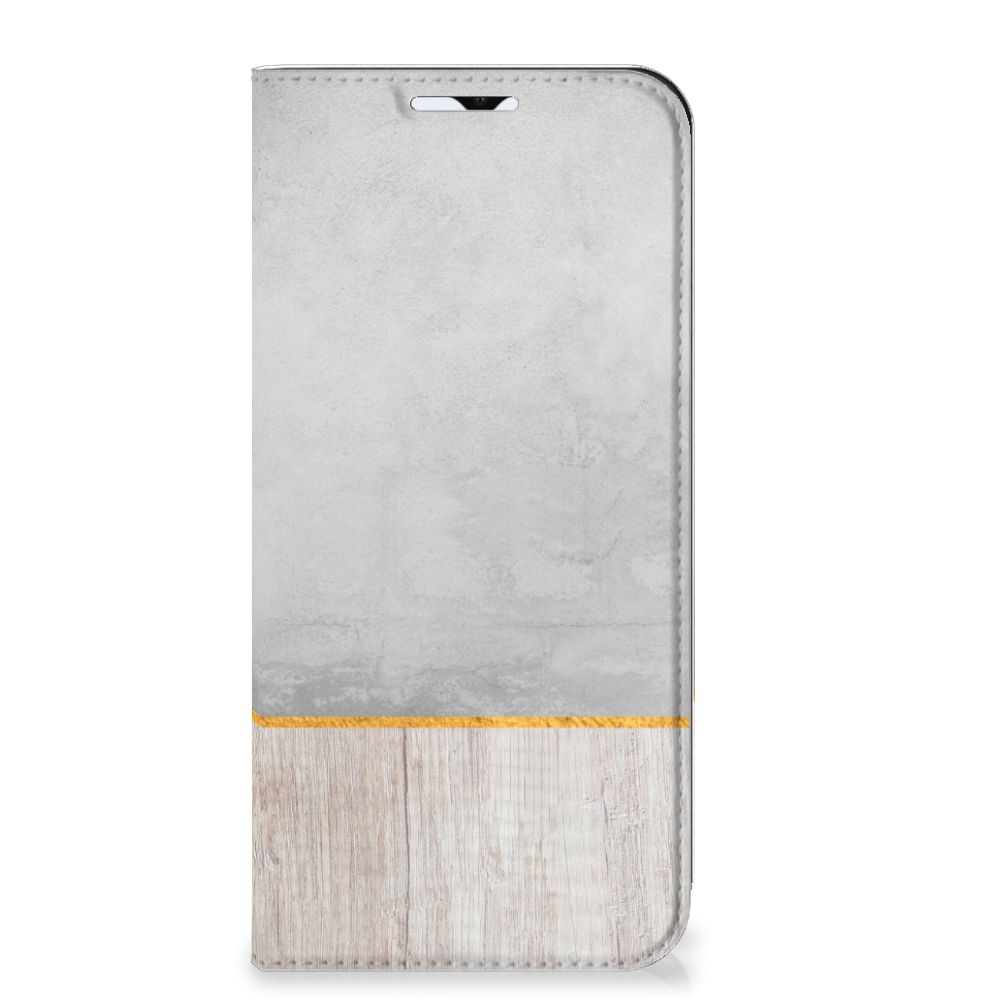 Samsung Galaxy A23 Book Wallet Case Wood Concrete - B2C Telecom