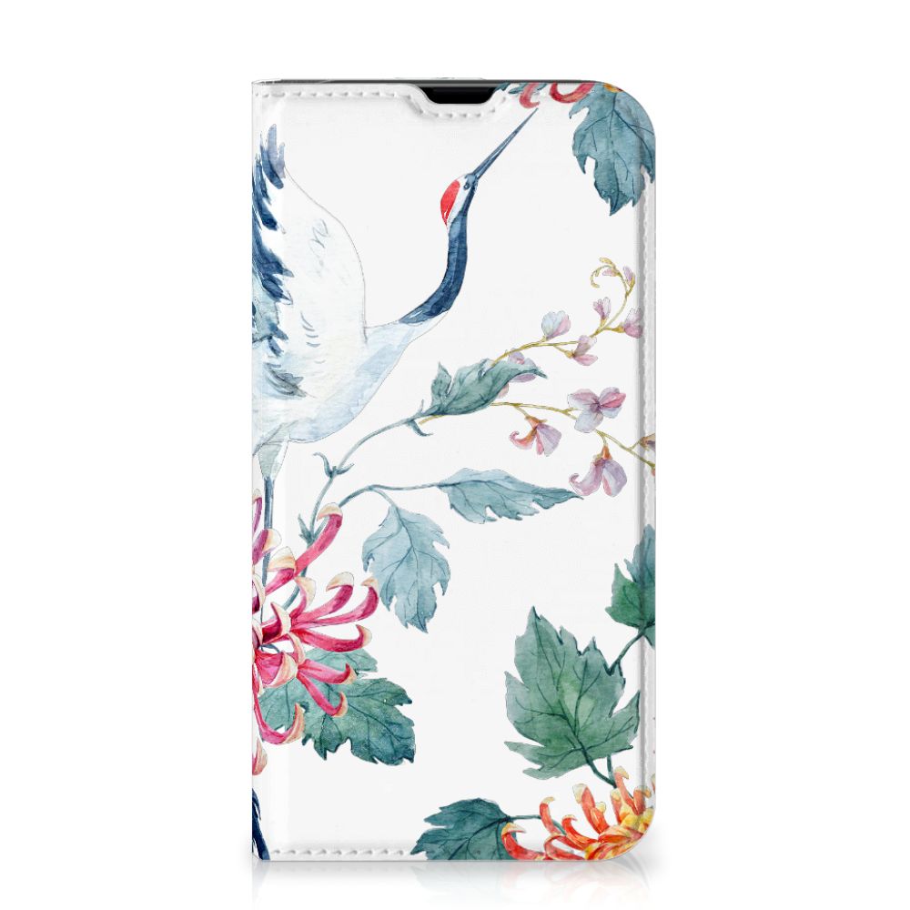 iPhone 13 Pro Hoesje maken Bird Flowers - B2C Telecom