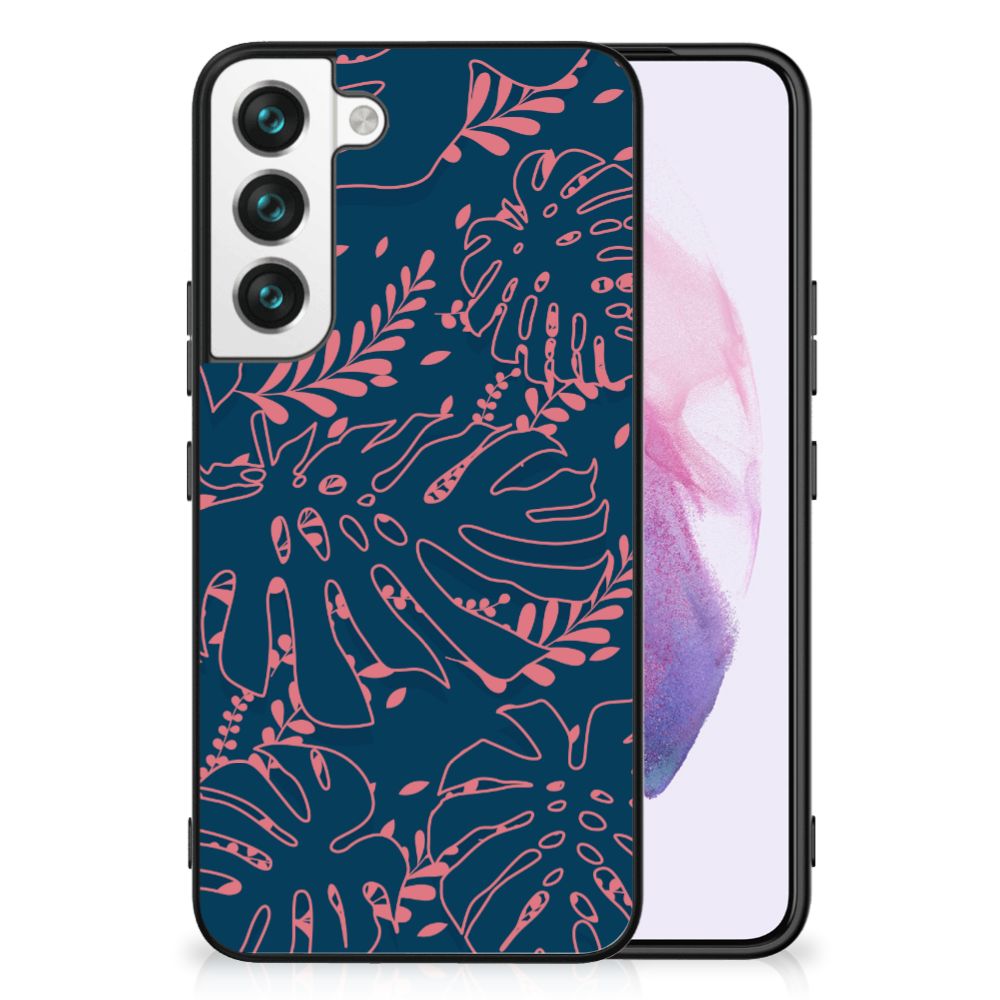 Samsung Galaxy S22 Bloemen Hoesje Palm Leaves