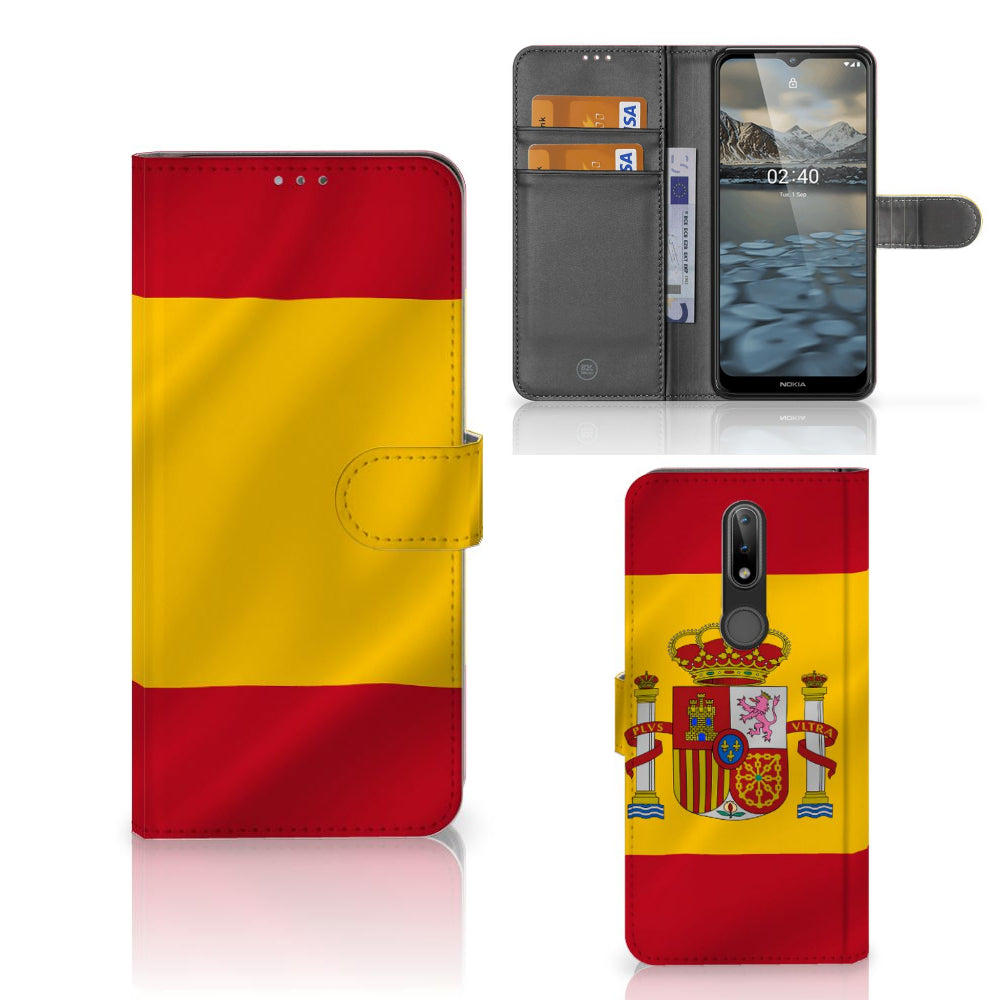 Nokia 2.4 Bookstyle Case Spanje