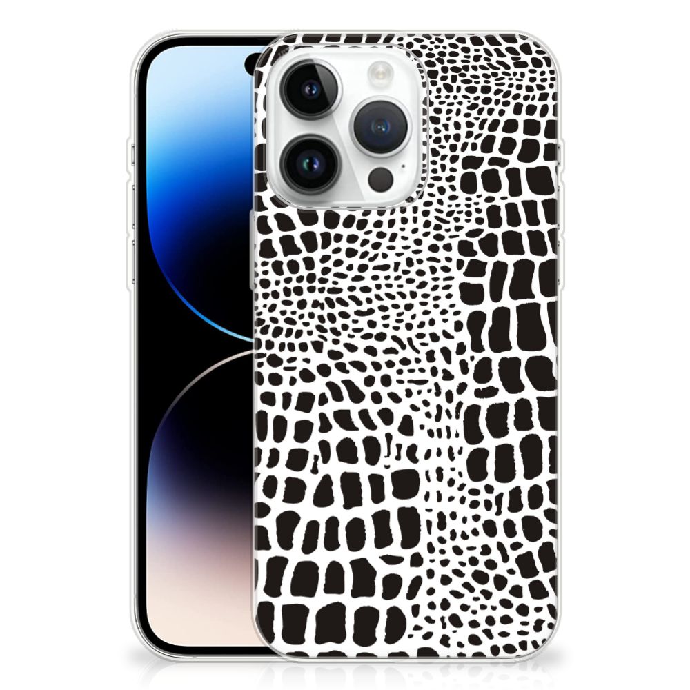 iPhone 14 Pro Max TPU Hoesje Slangenprint