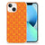 iPhone 13 Doorzichtige Silicone Hoesje Batik Oranje B2C Telecom