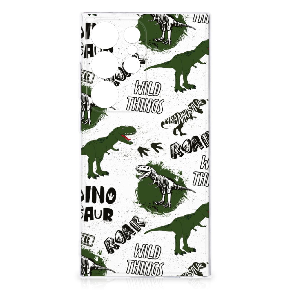 TPU Hoesje voor Samsung Galaxy S24 Ultra Dinosaurus