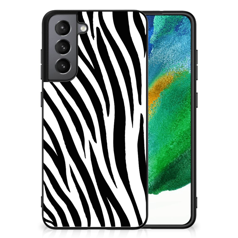 Samsung Galaxy S21FE Dierenprint Telefoonhoesje Zebra