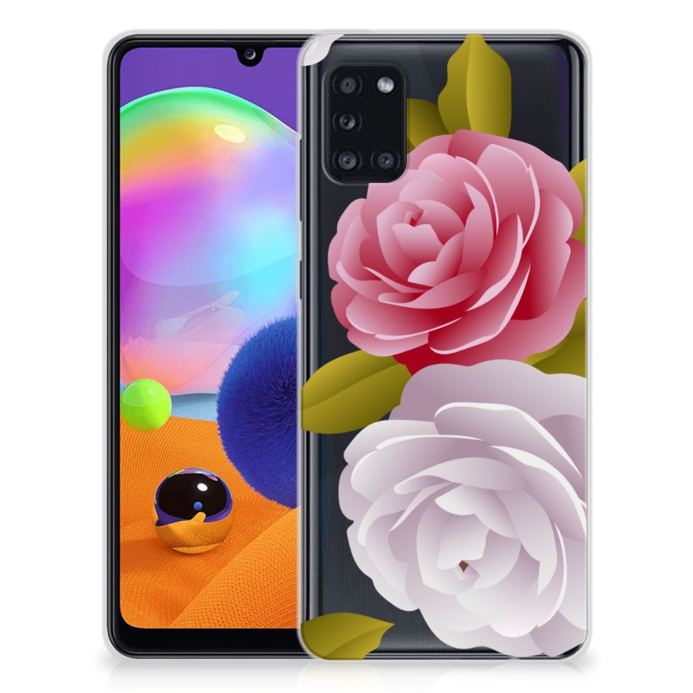 Samsung Galaxy A31 TPU Case Roses B2C Telecom