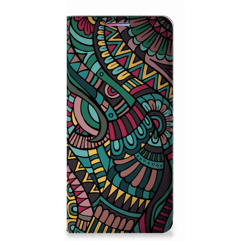 Motorola Moto G60s Hoesje met Magneet Aztec