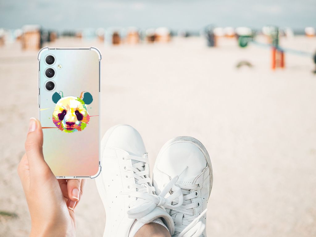 Samsung Galaxy S23 FE Stevig Bumper Hoesje Panda Color B2C Telecom