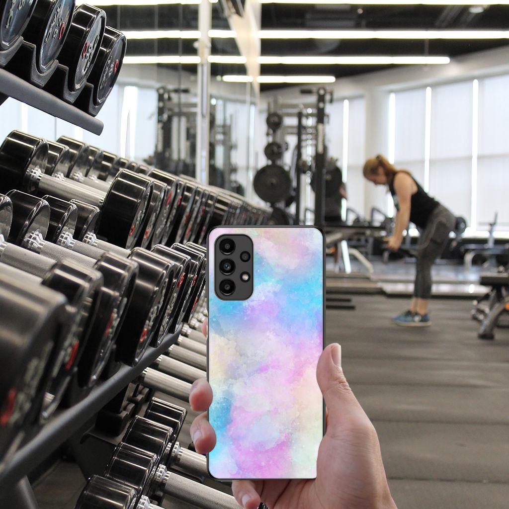 Kleurrijke Telefoonhoesje Samsung Galaxy A13 4G Watercolor Light B2C Telecom