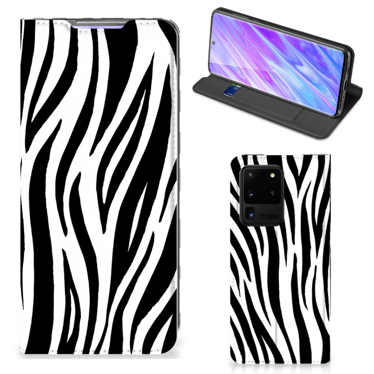 Samsung Galaxy S20 Ultra Hoesje maken Zebra - B2C Telecom