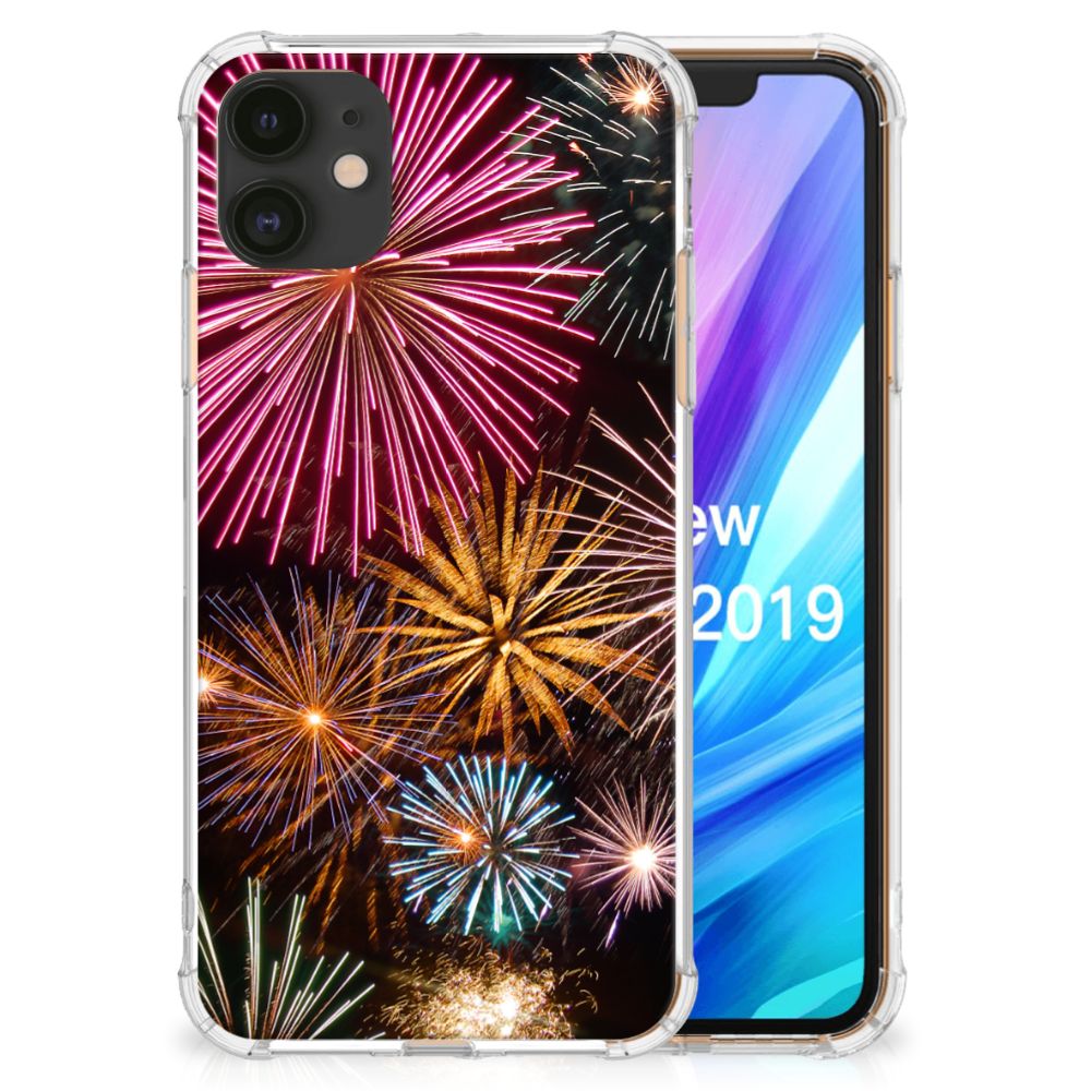 Apple iPhone 11 Anti Shock Bumper Case Vuurwerk