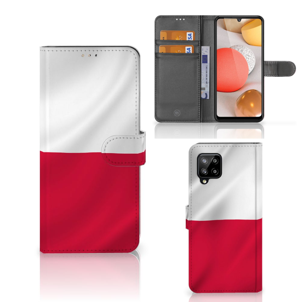 Samsung Galaxy A42 5G Bookstyle Case Polen