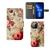 Hoesje voor iPhone 13 Pro Max Bloemen met kleurrijk bloemenpatroon en ruimte voor pasjes đ¸