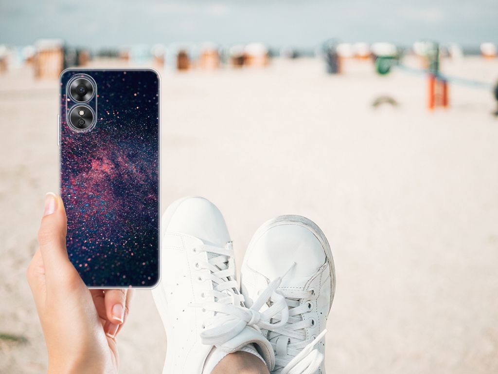 OPPO A17 TPU Hoesje Stars B2C Telecom